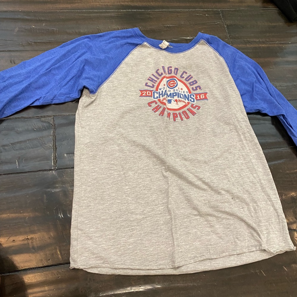 Chicago Cubs champion baseball tee